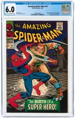 AMAZING SPIDER-MAN #42 NOVEMBER 1966 CGC 6.0 FINE.