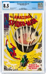 AMAZING SPIDER-MAN #61 JUNE 1968 CGC 8.5 VF+.