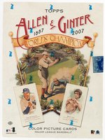 2007 TOPPS (1887) ALLEN & GINTER FACTORY SEALED BOX.