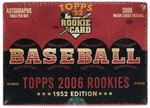 2006 TOPPS ROOKIES "1952 EDITION" FACTORY SEALED BOX.