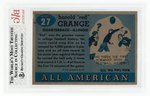 1955 TOPPS ALL-AMERICAN #27 RED GRANGE (HOF) BVG 6 EX-MT.