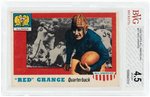 1955 TOPPS ALL-AMERICAN #27 RED GRANGE (HOF) BVG 4.5 VG-EX.