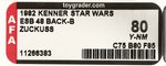 STAR WARS: THE EMPIRE STRIKES BACK - ZUCKUSS 48 BACK-B AFA 80 Y-NM.