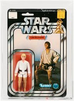 STAR WARS - LUKE SKYWALKER 12 BACK-C AFA 85 NM+ (BLONDE HAIR).