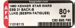 STAR WARS: THE EMPIRE STRIKES BACK - LUKE SKYWALKER (BESPIN FATIGUES) 31 BACK-B AFA 80+ NM.