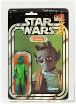 STAR WARS - GREEDO 21 BACK-A AFA 75 EX+/NM.