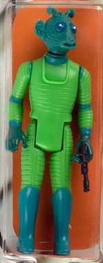 STAR WARS - GREEDO 21 BACK-A AFA 75 EX+/NM.