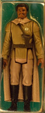 STAR WARS: POWER OF THE FORCE - LANDO CALRISSIAN (GENERAL PILOT) 92 BACK AFA 75 Y-EX+/NM.