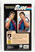 G.I. JOE - CRIMSON GUARD COMMANDERS TOMAX & XAMOT (CANDA) SERIES 4 AFA 85 NM+.