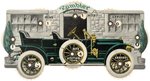 C. 1910 RAMBLER AUTOMOBILE CHICAGO CUBS AND WHITE SOX CELLULOID ADVERTISING BASEBALL SCORER.