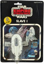 STAR WARS: THE EMPIRE STRIKES BACK - SLAVE I 11 BACK DIE-CAST.