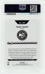 2018 PANINI HOOPS  #250 TRAE YOUNG ROOKIE CARD PSA GEM MT 10.