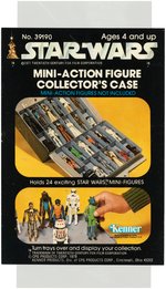 STAR WARS CARRYING CASE WITH REVISED BOBA FETT FIGURE INSERT.