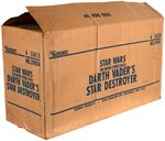 STAR WARS: THE EMPIRE STRIKES BACK - DARTH VADER'S STAR DESTROYER SHIPPING BOX.