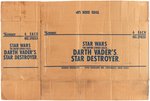 STAR WARS: THE EMPIRE STRIKES BACK - DARTH VADER'S STAR DESTROYER SHIPPING BOX.