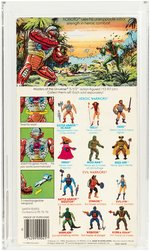 TEST SAMPLE MASTERS OF THE UNIVERSE - ROBOTO SERIES 4 AFA 85 Y-NM+.