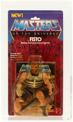 TEST SAMPLE MASTERS OF THE UNIVERSE - FISTO SERIES 3 AFA 50 Y-VG.