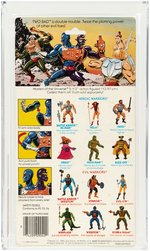 TEST SAMPLE MASTERS OF THE UNIVERSE - TWO BAD SERIES 4 AFA 75+ EX+/NM.