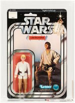 STAR WARS - LUKE SKYWALKER 12 BACK-C AFA 70 EX+ (BLONDE HAIR).