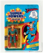 SUPER POWERS - SUPERMAN SERIES 1/12 BACK WITH POSTER OFFER (CANADA) AFA 85 Y-NM+.