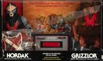 MASTERS OF THE UNIVERSE: THE EVIL HORDE - HORDAK GRIZZLOR ACTION ADVENTURE SET AFA 70 EX+.