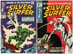 SILVER SURFER SILVER AGE LOT OF 12 COMICS.