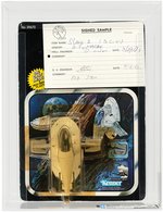 STAR WARS: THE EMPIRE STRIKES BACK - SLAVE I 11 BACK-A QUALITY CONTROL SIGN-OFF DCA 40 Y-GOOD.