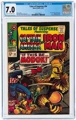 TALES OF SUSPENSE #94 OCTOBER 1967 CGC 7.0 FINE/VF (FIRST M.O.D.O.K.).