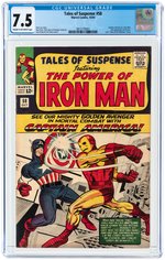 TALES OF SUSPENSE #58 OCTOBER 1964 CGC 7.5 VF-.