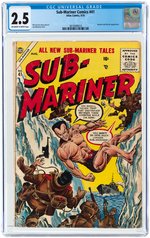 SUB-MARINER COMICS #41 AUGUST 1955 CGC 2.5 GOOD+.