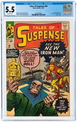 TALES OF SUSPENSE #48 DECEMBER 1963 CGC 5.5 FINE- (FIRST MISTER DOLL).