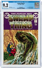 SWAMP THING #1 OCTOBER-NOVEMBER 1972 CGC 9.2 NM-.