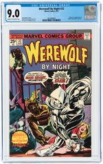 WEREWOLF BY NIGHT #32 AUGUST 1975 CGC 9.0 VF/NM (FIRST MOON KNIGHT).