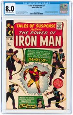 TALES OF SUSPENSE #57 SEPTEMBER 1964 CGC 8.0 VF (FIRST HAWKEYE).