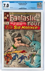 FANTASTIC FOUR #33 DECEMBER 1964 CGC 7.0 FINE/VF (FIRST ATTUMA).