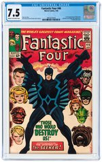 FANTASTIC FOUR #46 JANUARY 1966 CGC 7.5 VF- (FIRST BLACK BOLT).