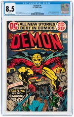 DEMON #1 AUGUST/SEPTEMBER 1972 CGC 8.5 VF+ (FIRST DEMON).