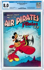 AIR PIRATES FUNNIES #1 JULY 1971 CGC 8.0 VF.