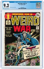 WEIRD WAR TALES #1 SEPTEMBER/OCTOBER 1971 CGC 9.2 NM-.