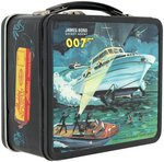 JAMES BOND 007 ALADDIN LUNCHBOX W/THERMOS.