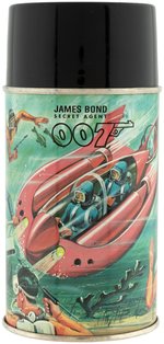 JAMES BOND 007 ALADDIN LUNCHBOX W/THERMOS.