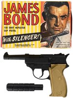 JAMES BOND 007 LONESTAR THUNDERBALL PISTOL IN FIRST ISSUE CONNERY BOX.