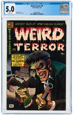 WEIRD TERROR #9 JANUARY 1954 CGC 5.0 VG/FINE.