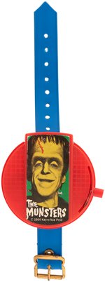 THE MUNSTERS 3 COLOR WRIST FLASHLITE.