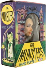 THE MUNSTERS - LILY MUNSTER VERY RARE BOXED IDEAL HAND PUPPET.