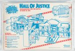 DC COMICS SUPER POWERS COLLECTION - HALL OF JUSTICE FACTORY-SEALED PLAYSET AFA 80 NM.