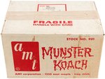 THE MUNSTERS - MUNSTER KOACH AMT MODEL SHIPPING BOX & BOXED MODEL KIT.