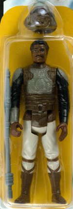 STAR WARS: THE EMPIRE STRIKES BACK IG-88 SAMPLE CARD WITH LANDO CALRISSIAN (SKIFF GUARD) 48 BACK-C AFA 60 Y-EX.