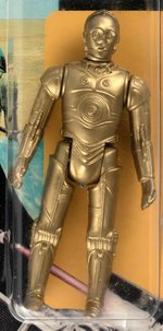 GLASSLITE STAR WARS: POWER OF THE FORCE - C-3PO AFA 70 EX+.