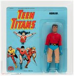 MEGO "WORLD'S GREATEST SUPER-HEROES" TEEN TITANS AQUALAD ON CARD AFA 75 EX+/NM.